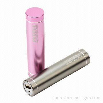 New Portable Power Banks with 2,200mAh Capacity and Micro USB Input Port